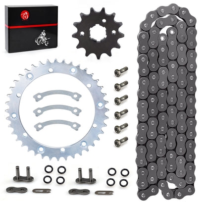 O-Ring Drive Chain and Sprockets Kit for Yamaha Warrior YFM350X (1989–2004)