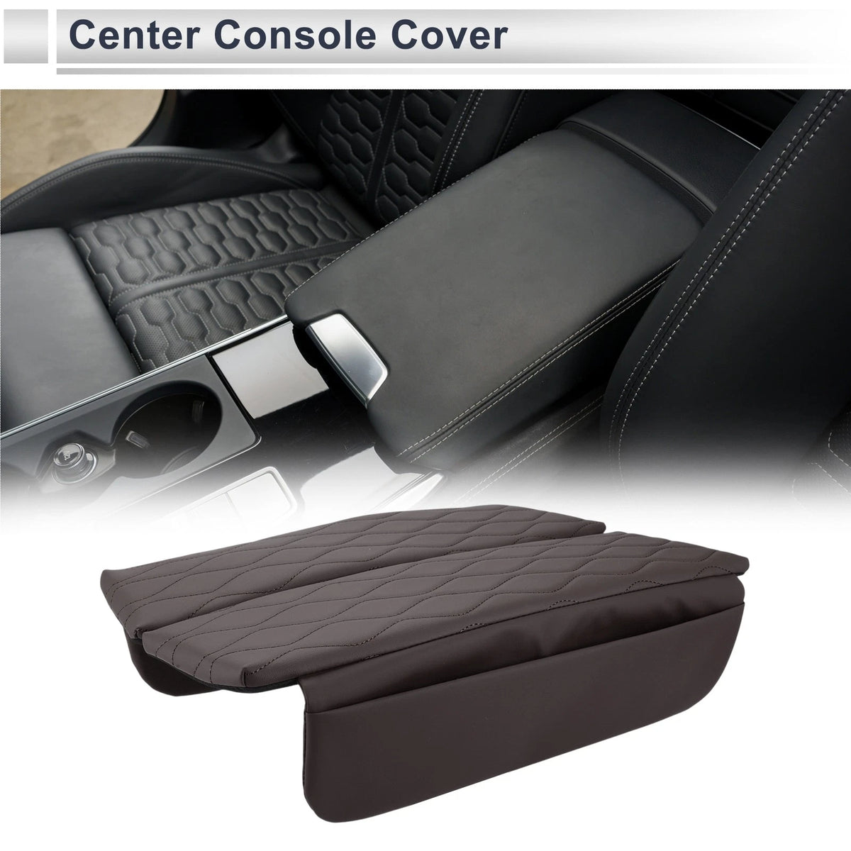 Center Console Cover with Storage Bag for BMW 5 Series G30 (2019–2023)