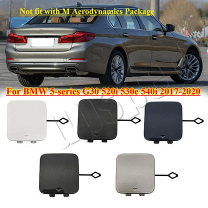 Rear Bumper Tow Hook Eye Cover Cap for BMW 5 Series G30 (2017-2020)
