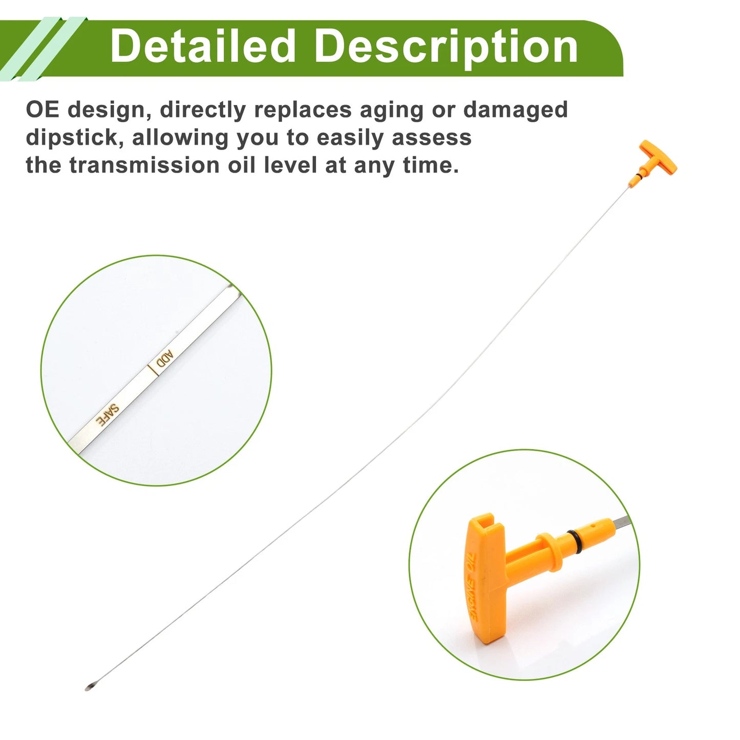 Engine Oil Dipstick No. 53020928 for Dodge Ram 1500 (1997–2001)