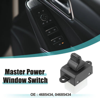 Rear Right Side Master Power Window Switch for Dodge Viper (2001) No. 4685434