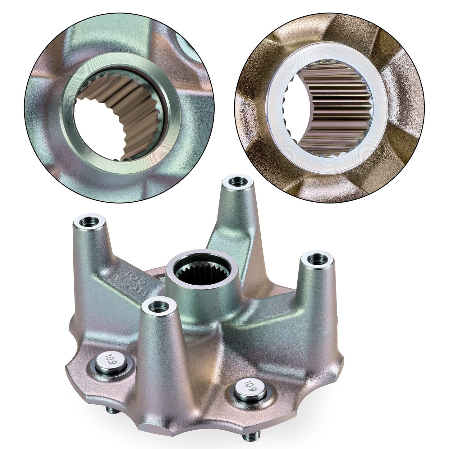 Rear Left Wheel Hub for Yamaha Kodiak 400 450 4x4 (2005–2006)