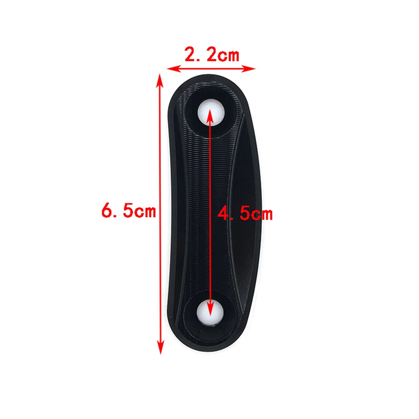 1 Pair Black Rearview Mirror Block Off Plates for Kawasaki NINJA400 (2018-2021)