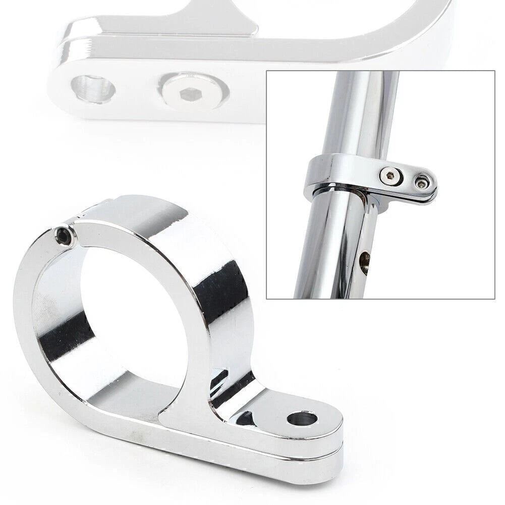 Universal Motorcycle Handlebar Mount Clamp Clock for 1.25" Bars