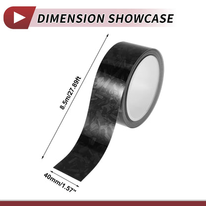 Pinstripe Tape 40mm x 8.5m for Car Motorcycle Boat - Black