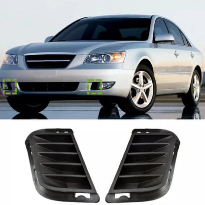 Front Bumper Fog Light Grille Cover Bezel for 2006-08 Hyundai Sonata