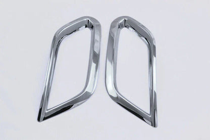 2 x ABS Chrome Front Fog Light Cover Trim Decor for Buick Encore (2013–2016)