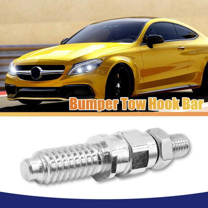 Silver Tone Tow Hook Bar Screw for BMW E Series