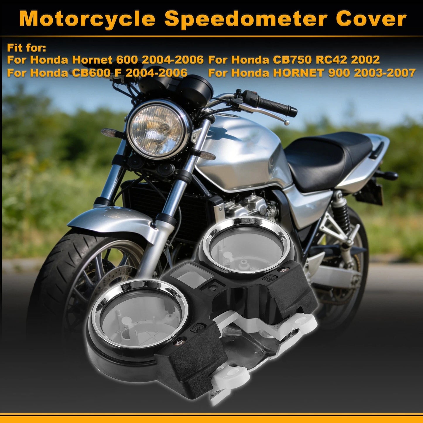 Speedometer Gauge Cover for Honda Hornet 600 (2004–2006) Plastic