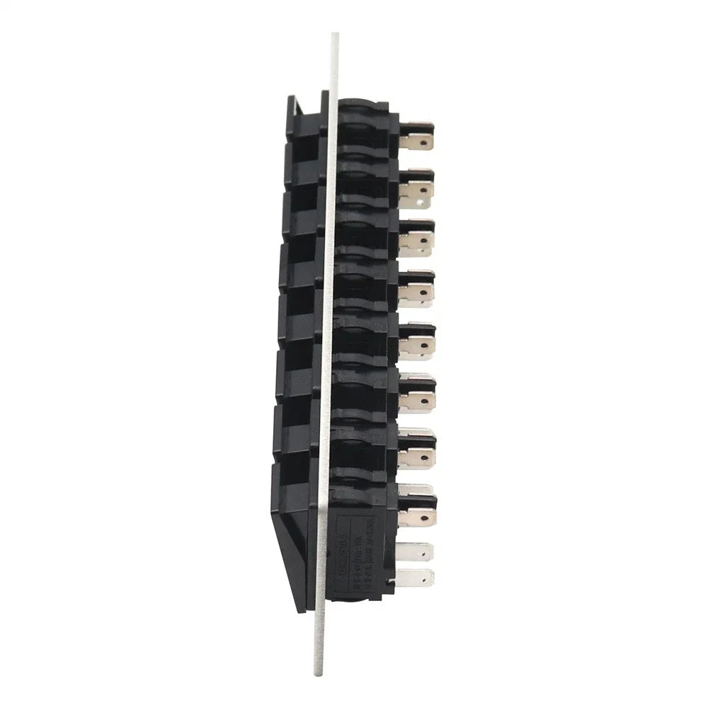 8 Rocker Switch Panel with LED Light for Boat Car