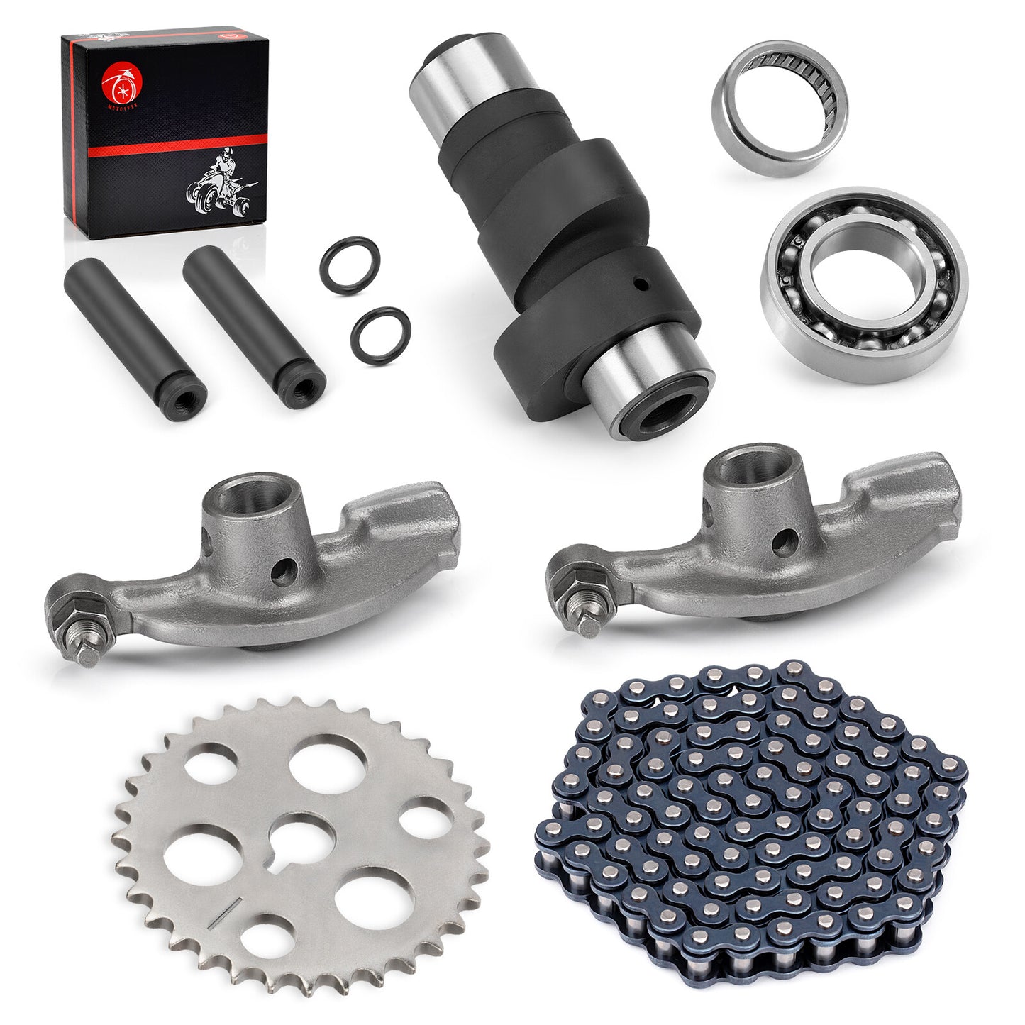Camshaft and Rocker Arm Bearings for Yamaha Warrior Wolverine Big Bear 350 (1995–2006)