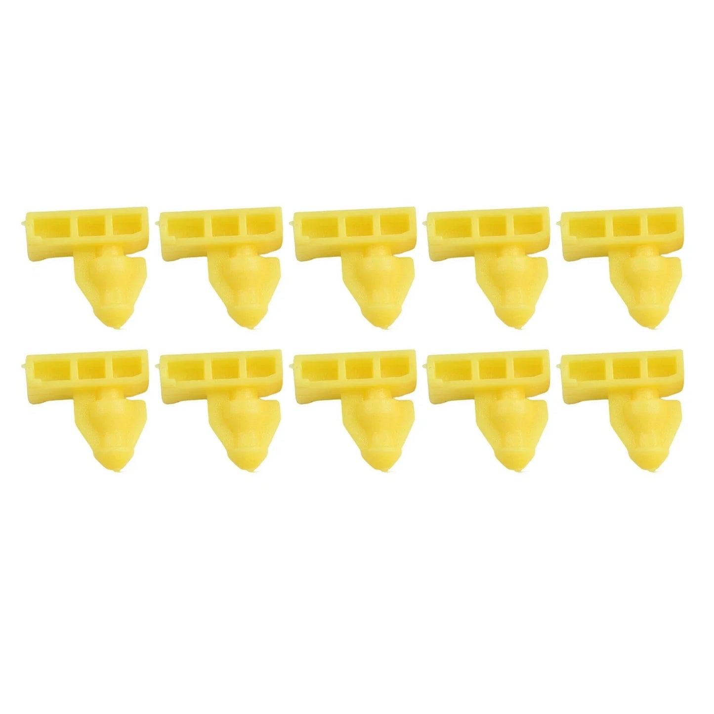 2 x White Clips for Nissan Juke & X-Trail