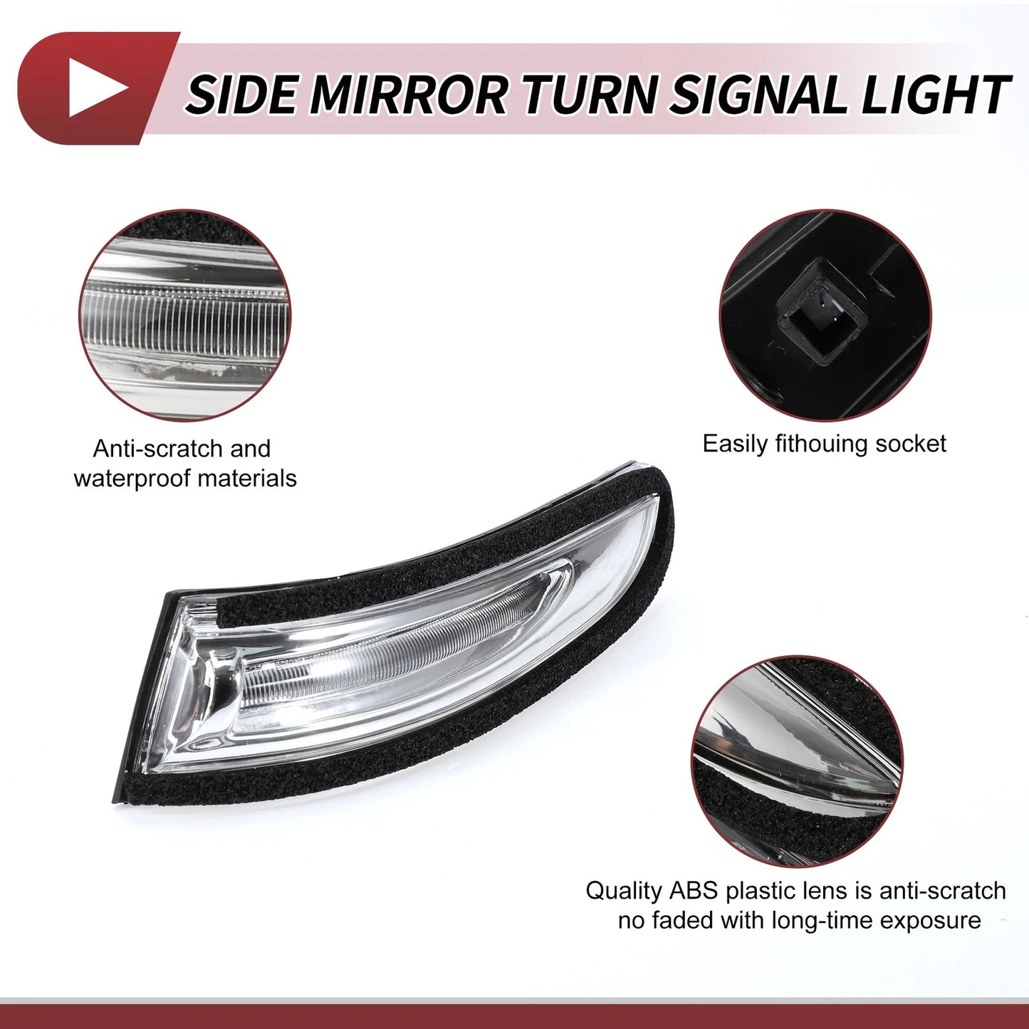 LED Turn Signal Light for Hyundai Elantra (2011–2016) Left No. 876143X000