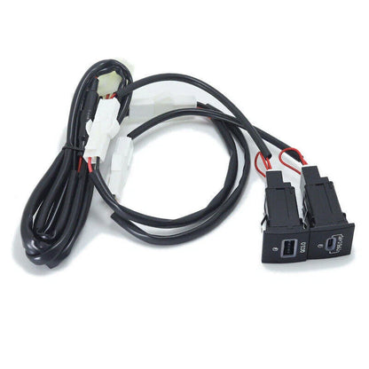 USB QC3.0 Charger PD Kit 1x for VW Jetta MK6/Golf GTI R-Line (2010–2014)