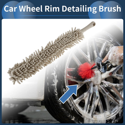 Car Wheel Brush for Nordic Light Coffee (22")