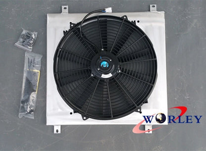 Aluminum Shroud and Fan for Toyota Land Cruiser 40 Series (1960–1984)