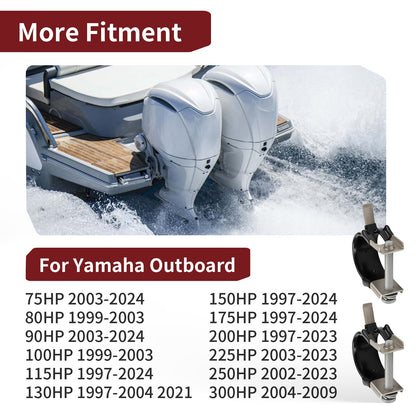 2Pcs Trim Sender Cam for Yamaha Outboard (75-300HP)