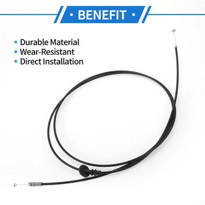 Hood Release Cable No.5363002120 for Toyota Corolla (2004–2017)
