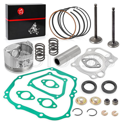 Engine Top End Rebuild Kit +0.25 Piston for Yamaha Golf Cart G16 (1996–2002)