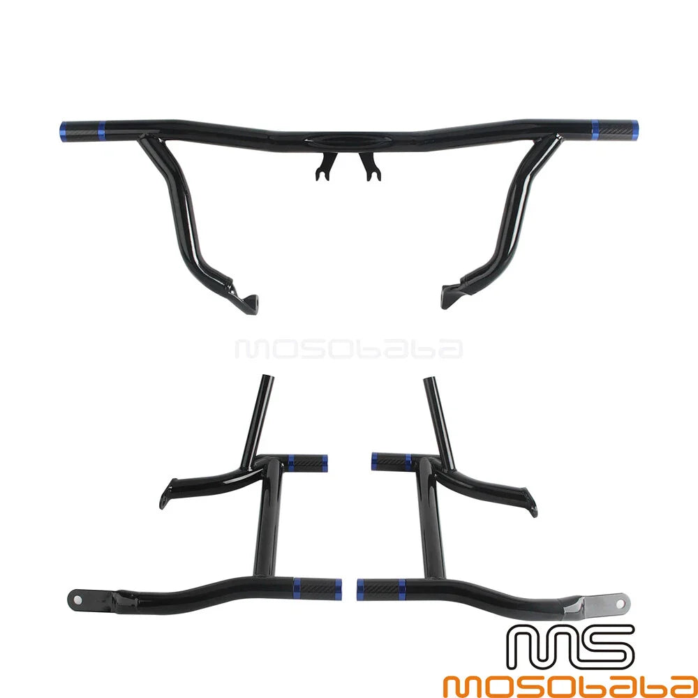 Saddlebag Guard Crash Bar for Harley Road King Police FLHP Road Glide ST (2008-2023)