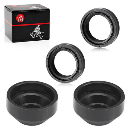 Fork Dust Caps Kit for Kawasaki KZ305 CSR-LTD KZ440A/D/B/G KZ400A/B/C/D/S/H KX80 (1974–1987)
