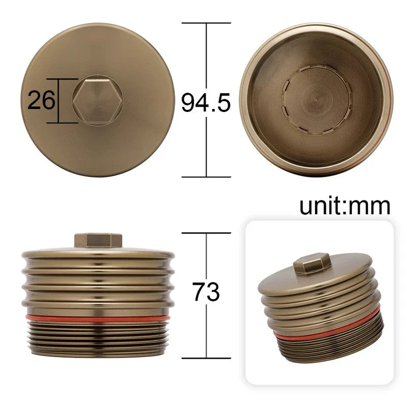 Oil Filter Cover for BMW N54 N55 S55 N20 N26 (2006-2023)