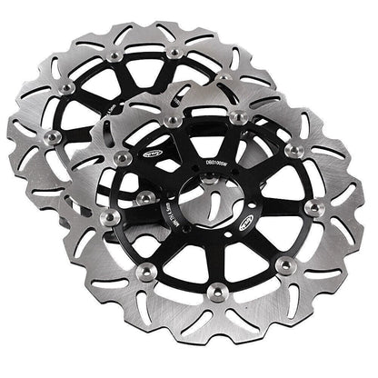 2X Front Rotors Brake Disc for Yamaha FJ1200 FZR600 XJR400 TRX850 TDM850