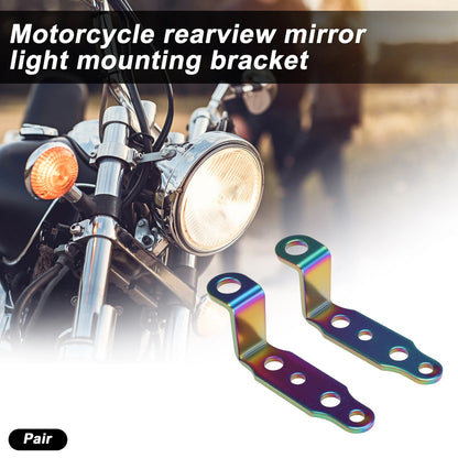 Light Bar Mounting Bracket for Motorcycle (1 Pair)