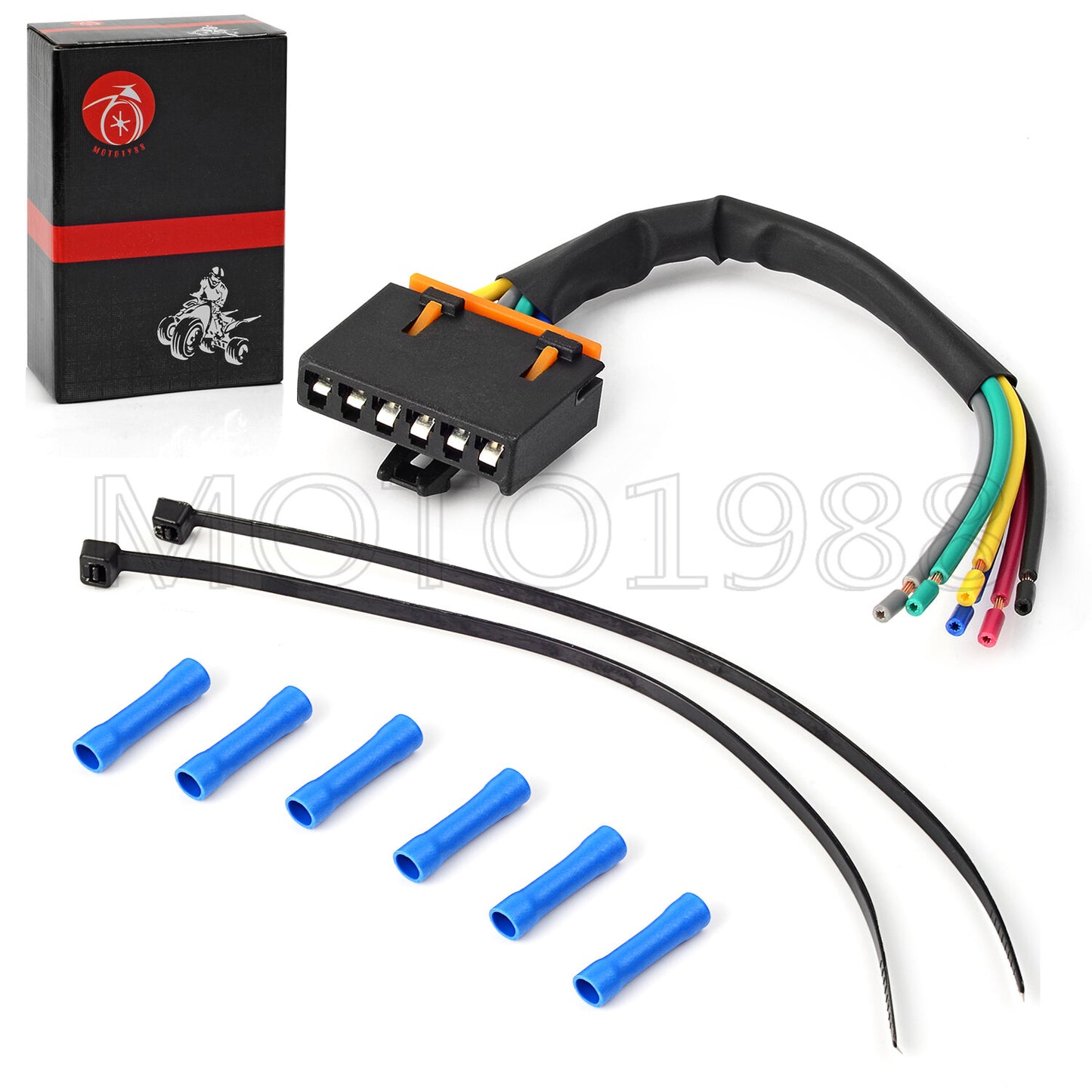 Ignition Keyswitch Harness Pigtail Kit for Polaris ATV (500–1000)