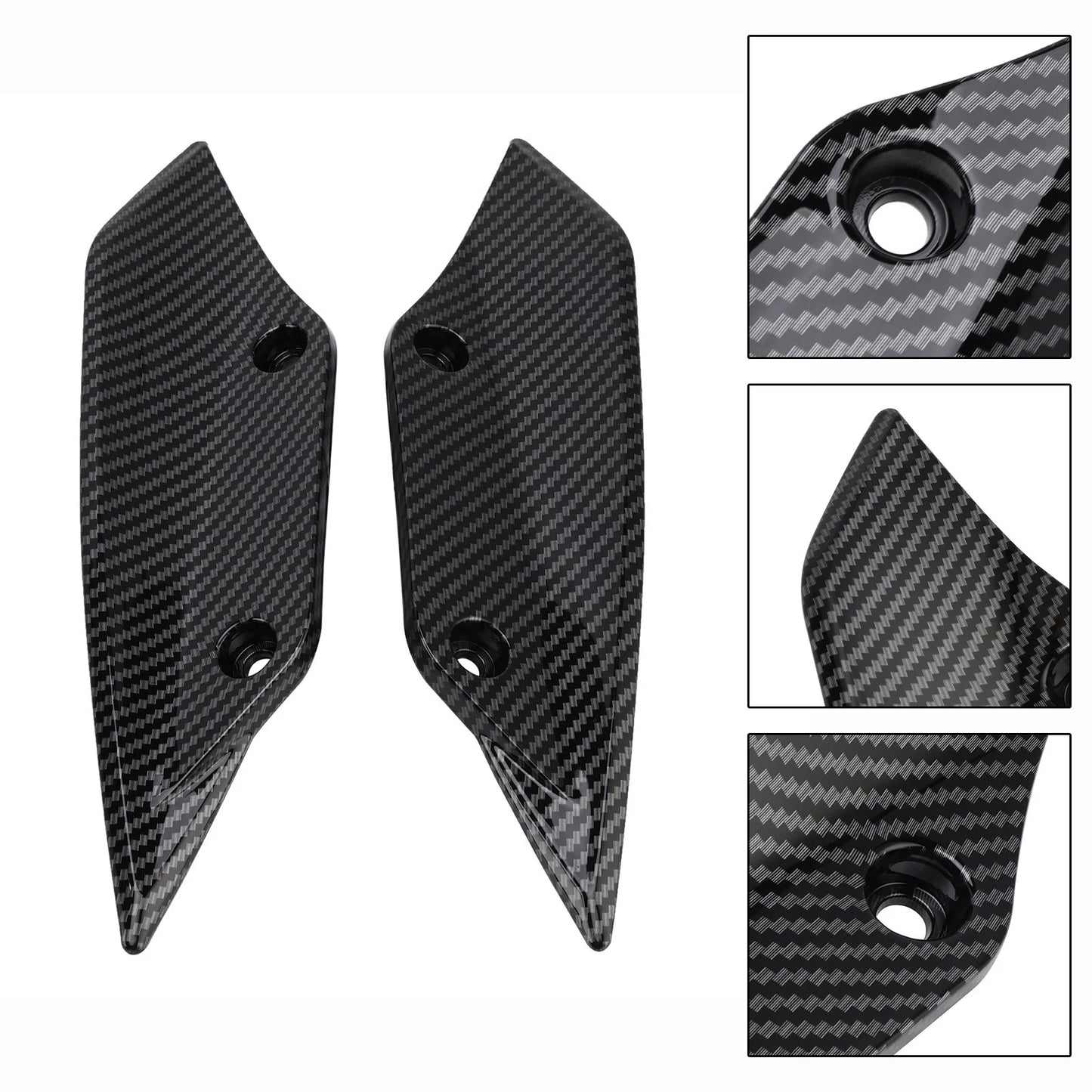 Front Spout Wind Wings for BMW S1000RR (2015–2018)
