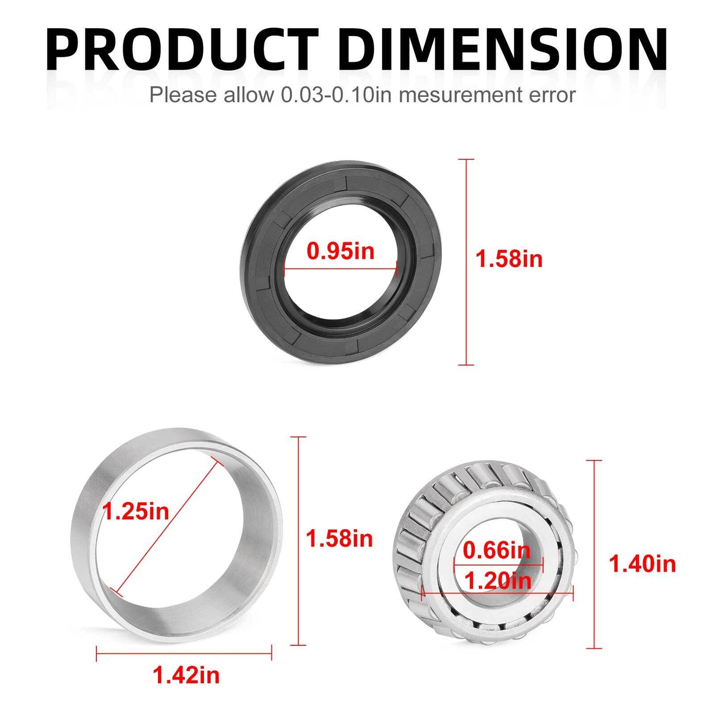 Swing Arm Bearing Seal for Yamaha Big Bear 350 Kodiak 400 (1990–2000)