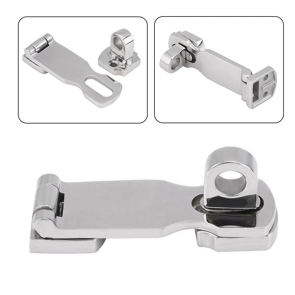 Marine Locker Hatch Stainless Anti-Rattle Latch Boat Fastener Clamp for Boat