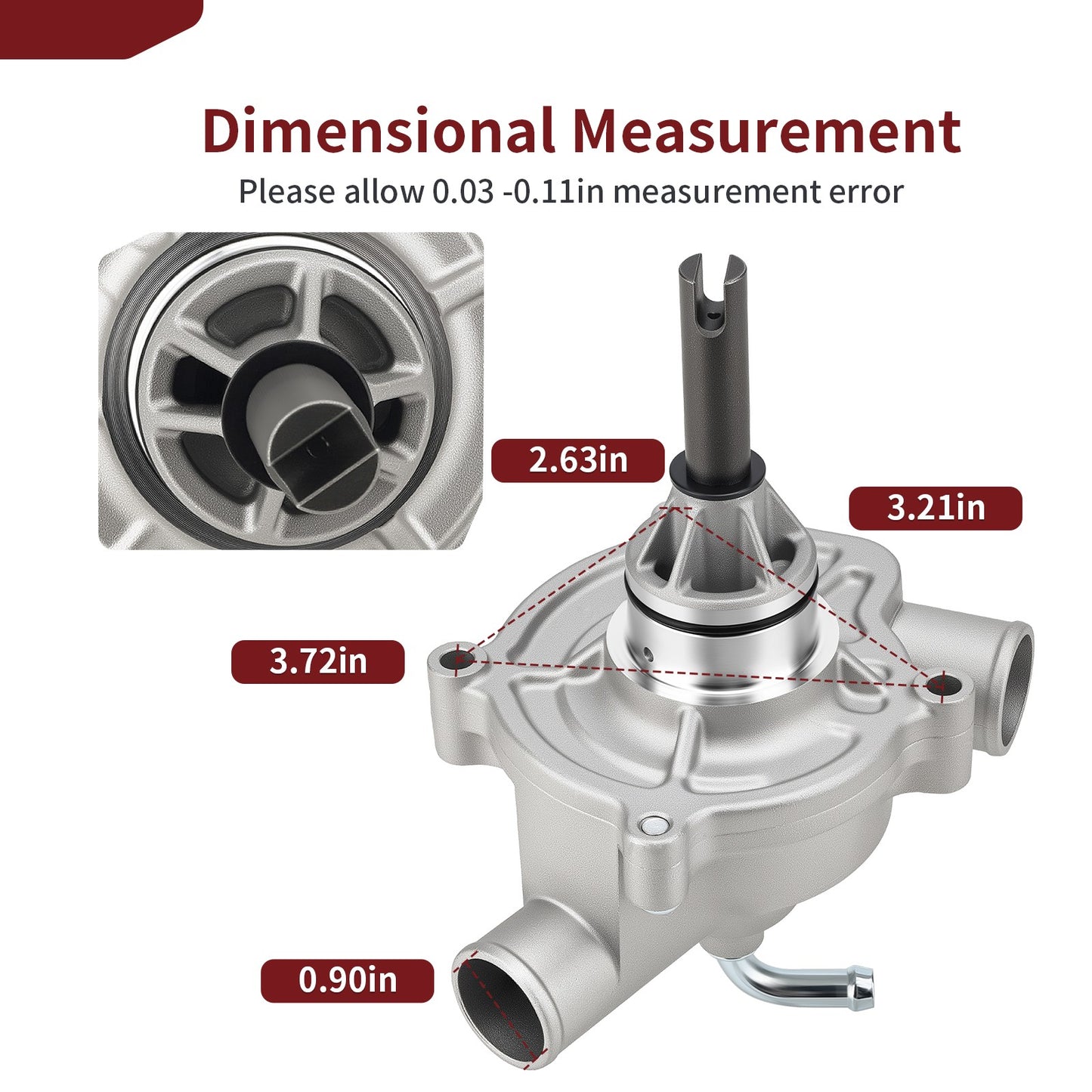 Water Pump for Suzuki GSX1300R Hayabusa (1999–2007)