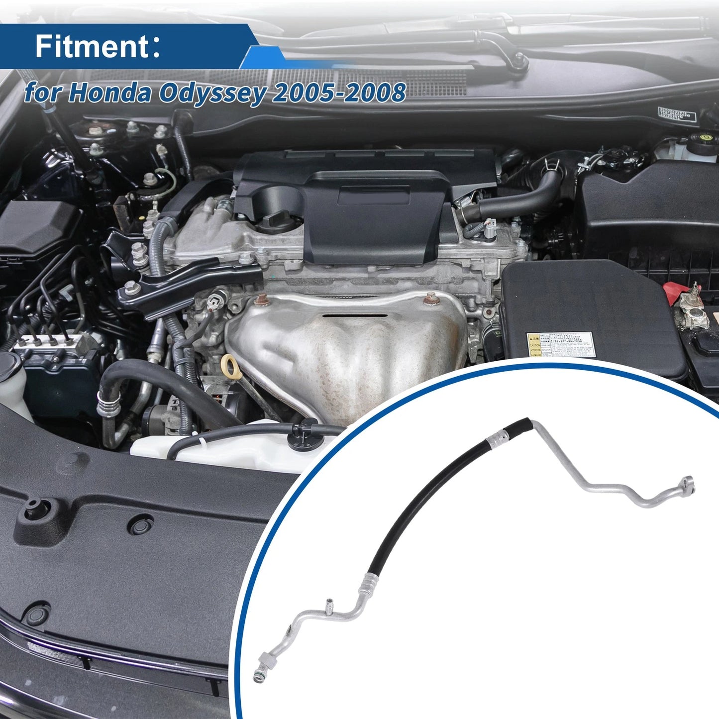 A/C Refrigerant Liquid Hose for Honda Odyssey (2005–2008) No. 80311SFJW01