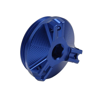 Blue Engine Oil Filler Plug Cap Cover for BMW R nineT, R1200 GS/RT (2014-2023)