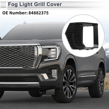 1 Pc Fog Light Grill for GMC Yukon (2021–2023) No. 84882375