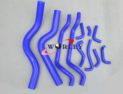 Silicone Radiator & Heater Hose for Mitsubishi Eclipse (1990–1994) Blue
