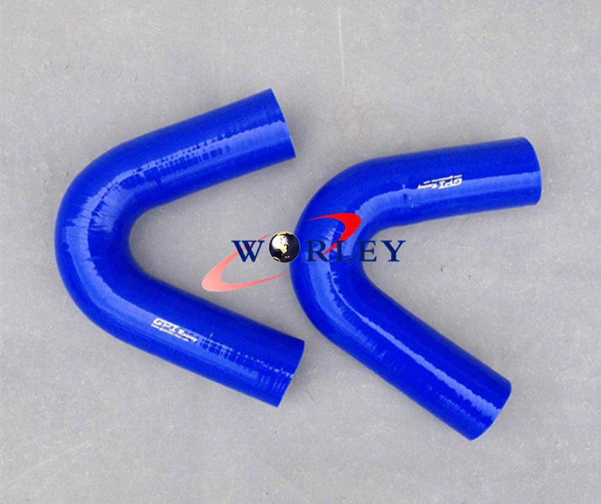 70mm 135° Silicone Elbow Hose for Intercooler Turbo Intake Pipe - Red