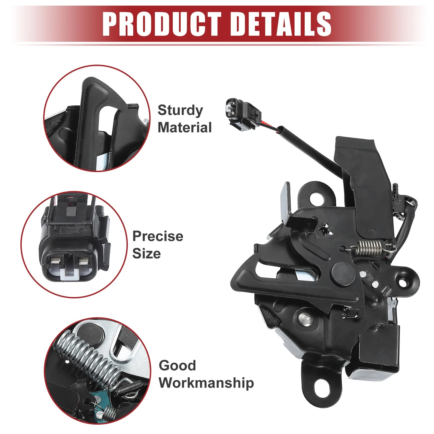 Hood Latch with Sensor for Toyota Sienna (2013–2020)
