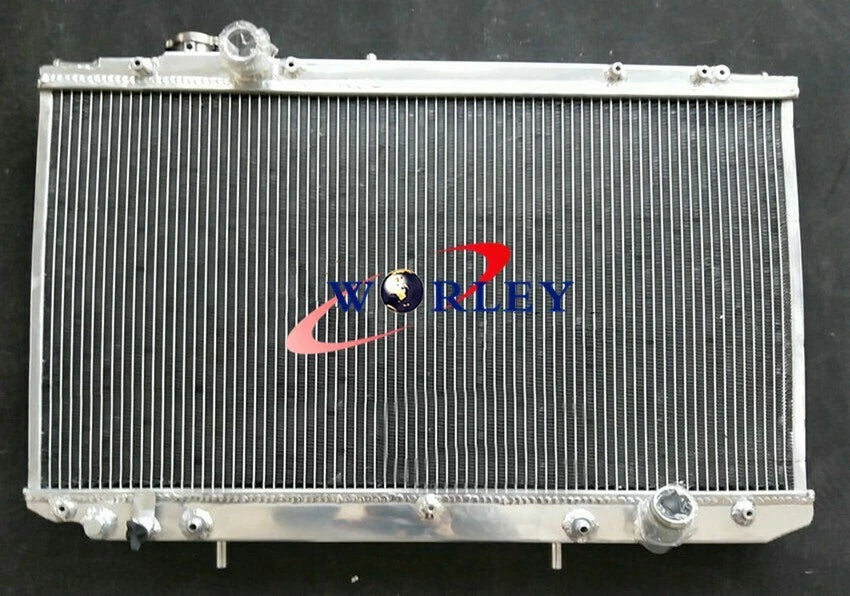 Aluminum Radiator with Fan for Toyota Aristo Lexus GS300 GS400 (1998–2005)