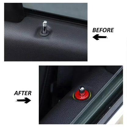 4P / Car Door Lock Pin Cover Trim for Dodge Durango (2011–2024)