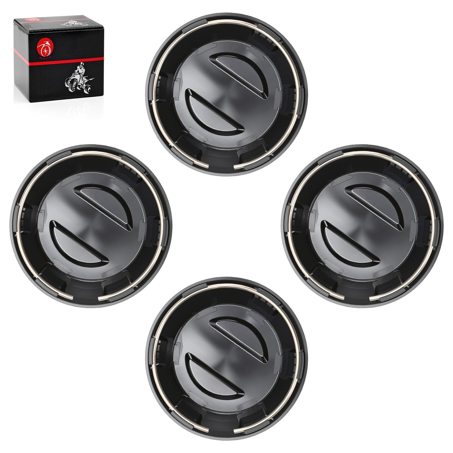 Set of 4 Wheel Center Hub Caps for Polaris RZR Pro XP / XP 4 (2021–2025)