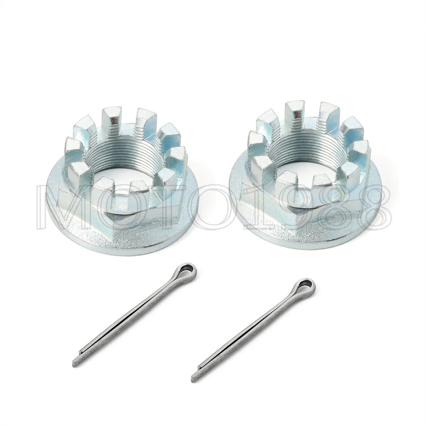 2 x Castle Nut for Honda Rancher Trx420 Rear Wheel Axle (2007–2024)
