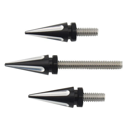 3 x Windshield Trim Screws for Harley Electra Glide 2014-2023 Black