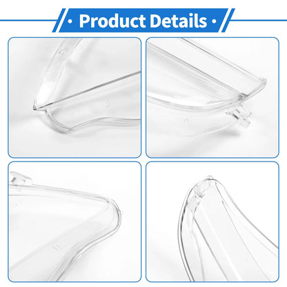 1 x Front Left Headlight Lens Cover for BMW 5 Series E60 (2003-2010)