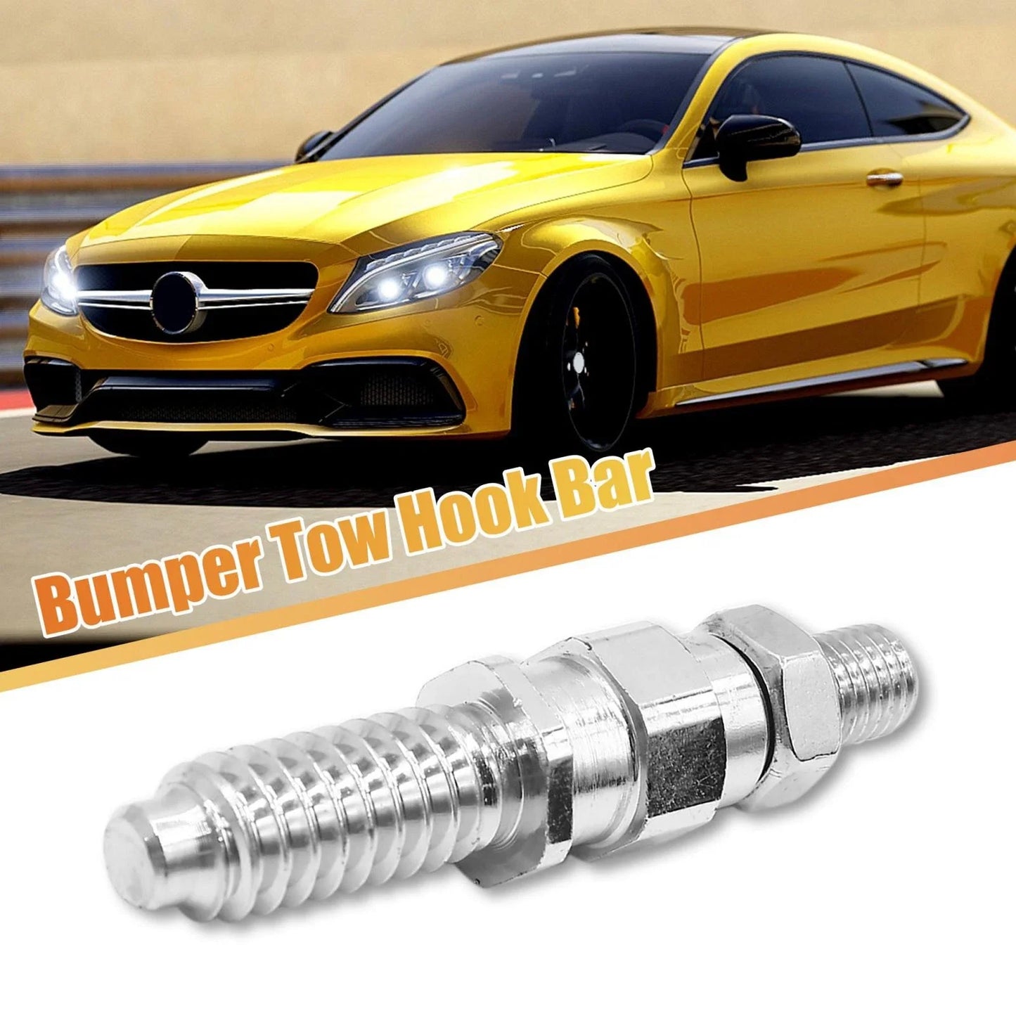 American Type Tow Hook Bar Adapter Front/Rear Bumper for BMW E Series