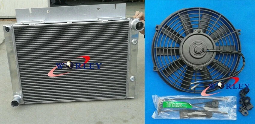 3-Row Aluminum Radiator with Fan for Ford Thunderbird (1964–1966)