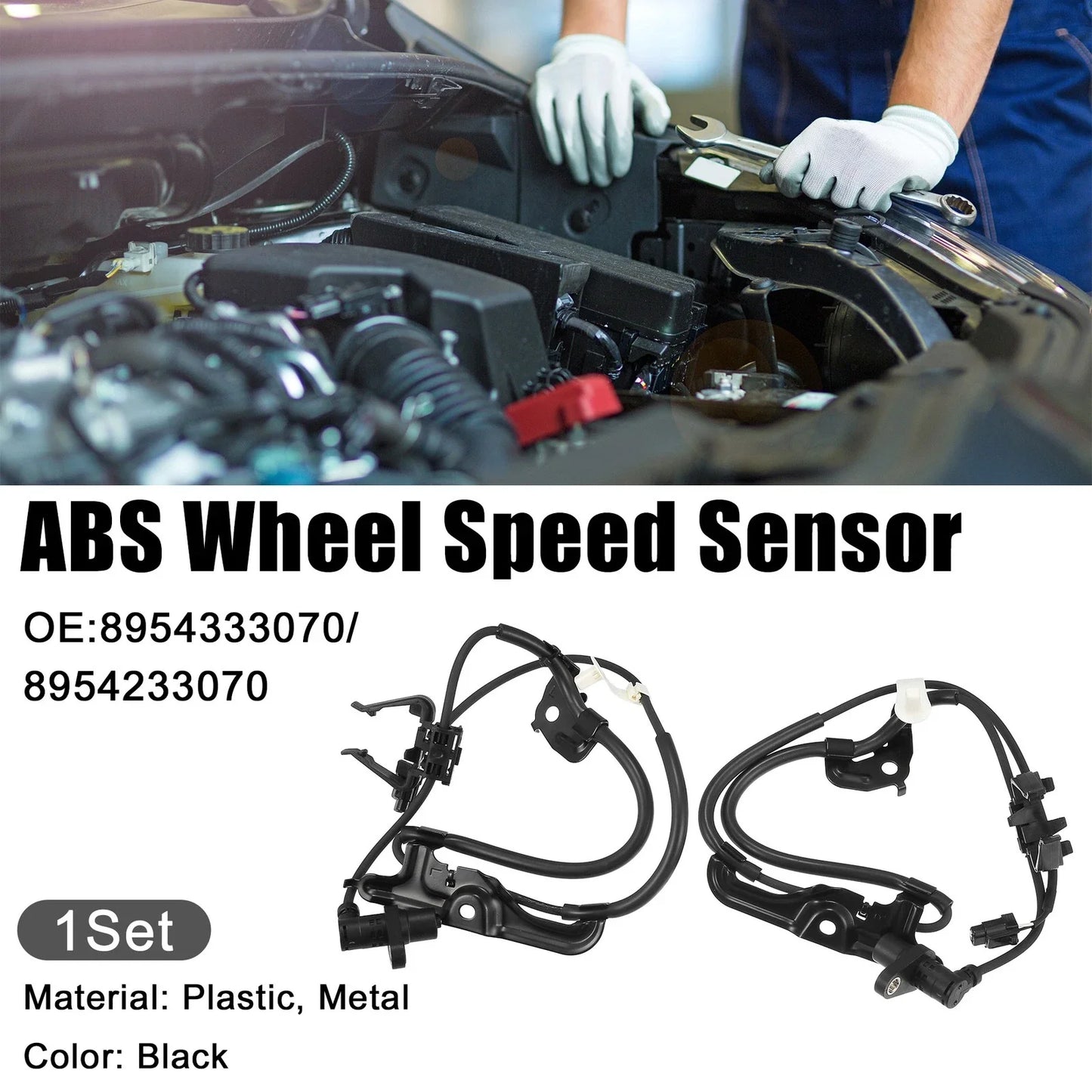 Front Left Right ABS Wheel Speed Sensors for Toyota Camry (2012-2023)