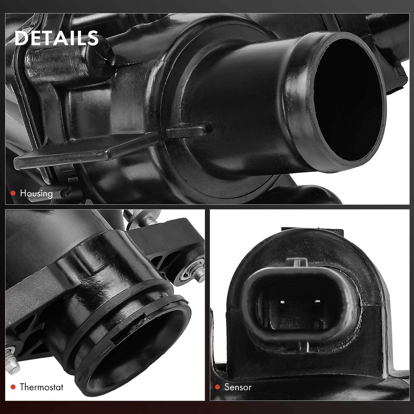 Coolant Thermostat for Mercedes-Benz A220 A45 AMG (2013–2020)