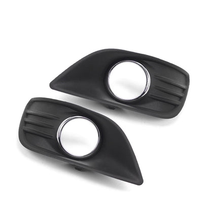 Set of 2 Front Bumper Fog Light Grille Covers for Ford Focus (2009–2011)